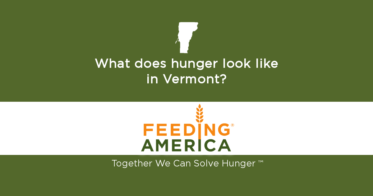 Hunger & Poverty in Vermont | Map the Meal Gap